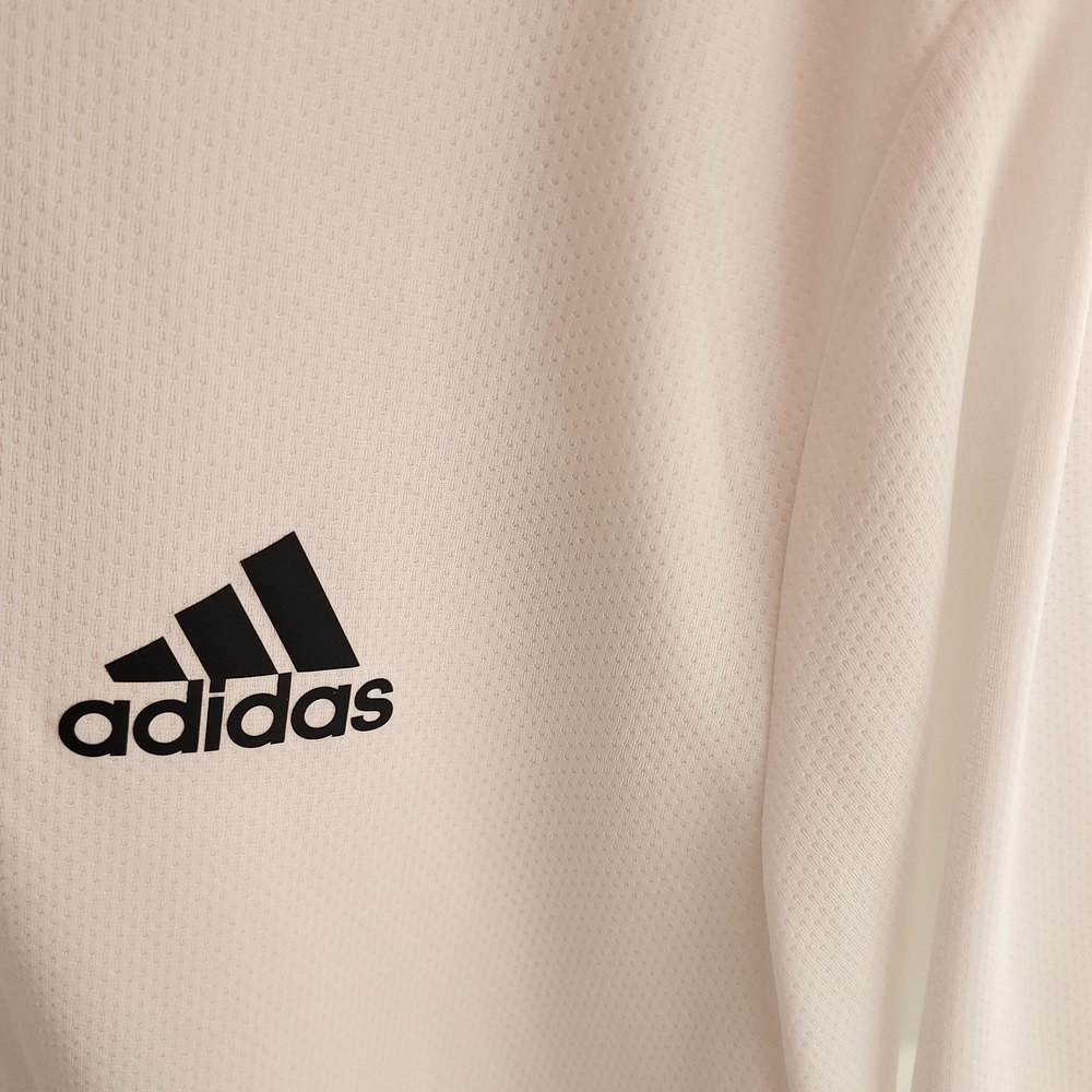 Adidas Men's White T-Shirt - Picture 3 of 5